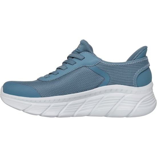 Skechers BOBS Flex Hi Linear Force Textil Damer Slate Sneakers - Image 4