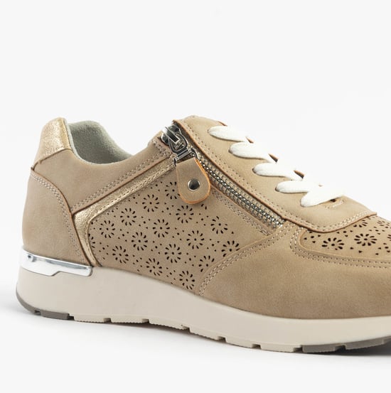 Dr Keller Barbara Womens Trainers Beige - Image 6