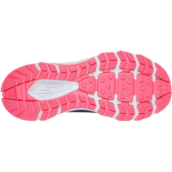 Skechers Performance GO RUN Trail Altitude 2.0 Ravine Dames Sneakers Van Leer In Marineblauw/Oranje - Image 2