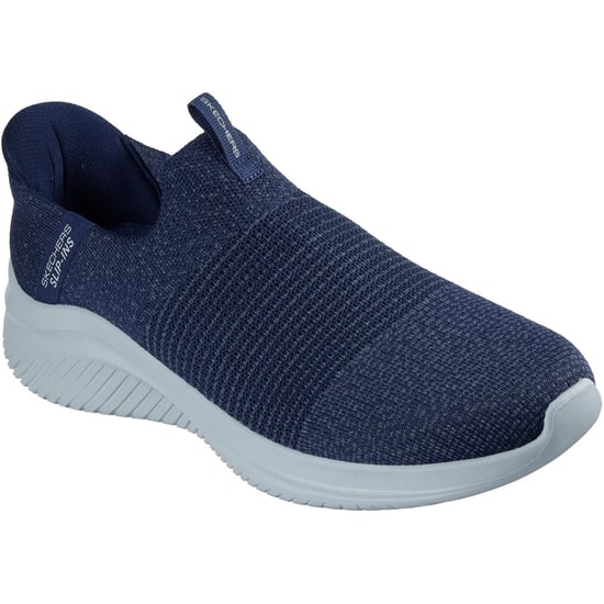 Skechers Ultra Flex 3.0 Nezzo Polyester Herr Marinblå/blå Sneakers - Image 1
