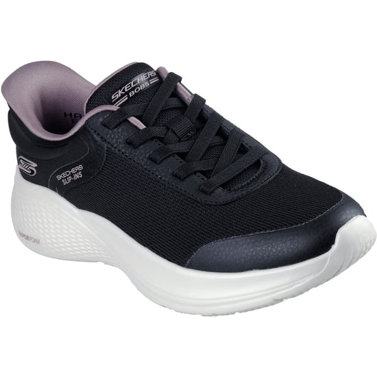 Skechers BOBS Infinity Vapor Glow Polyester Dam Svarta Sneakers - Image 1