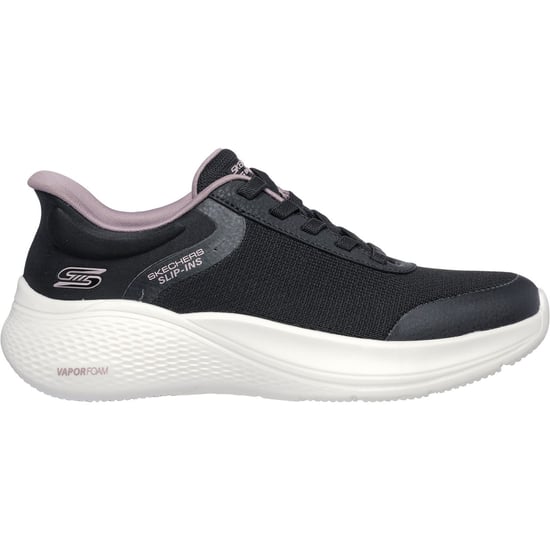 Skechers BOBS Infinity Vapor Glow Polyester Dam Svarta Sneakers - Image 2