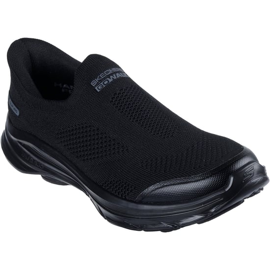 Skechers Go Walk 8 Nova Polyester Dames Zwarte Sneakers - Image 1