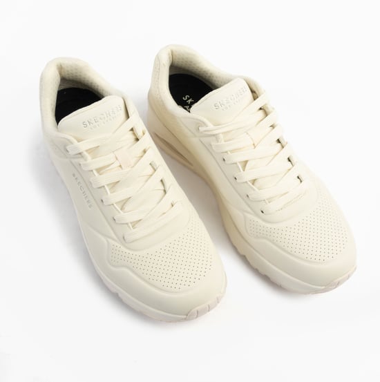 Skechers Uno - Stand On Air Mens Trainers White - Image 2