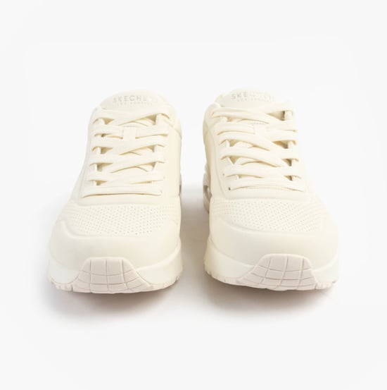 Skechers Uno - Stand On Air Mens Trainers White - Image 4