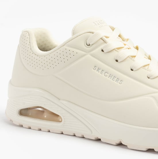 Skechers Uno - Stand On Air Mens Trainers White - Image 6