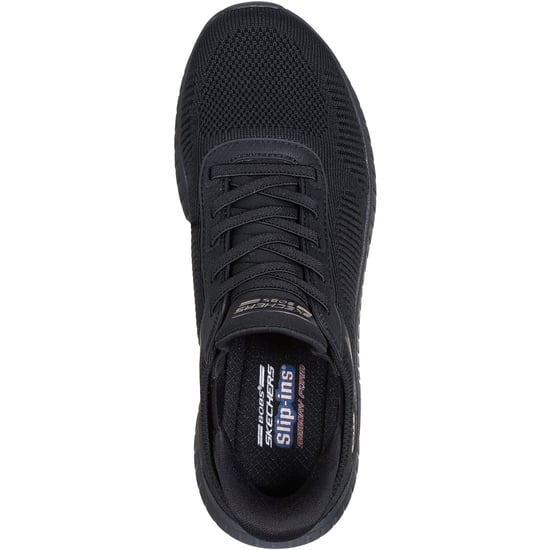Skechers BOBS Sport Squad Chaos Textiel Dames Zwarte Sneakers - Image 3