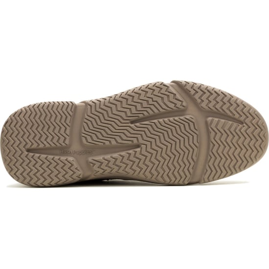 Hush Puppies Baylor Leather Men's Brown Trainers - Image 3