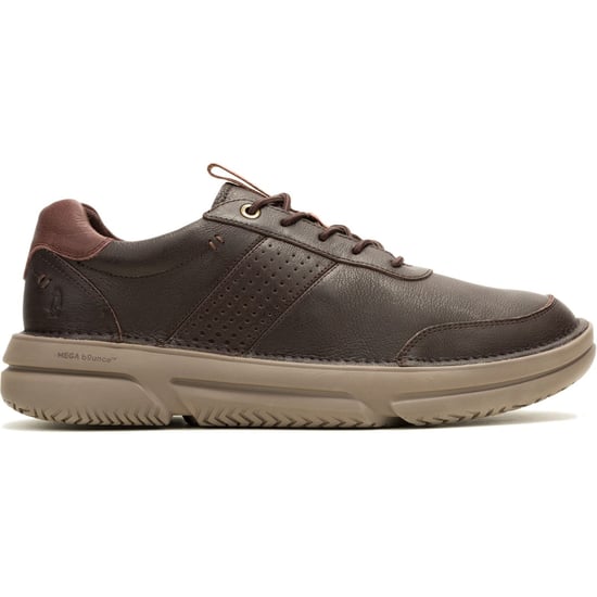 Hush Puppies Baylor Leather Men's Brown Trainers - Image 6