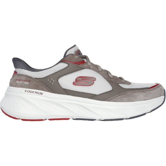 Skechers Edgeride Erlon Herrskor I Läder Bruna/Multifärgade - Image 2