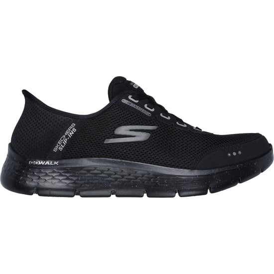 Skechers GO WALK Flex Textiel Heren Zwarte Sneakers - Image 5