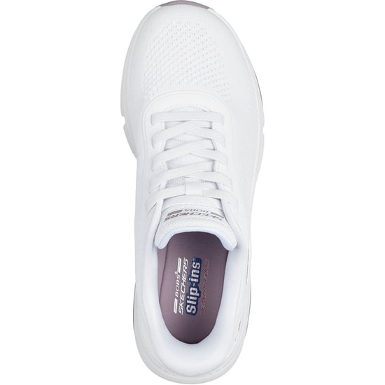 Skechers BOBS Sparrow Flex Too You Textiel Dames Witte Sneakers - Image 3
