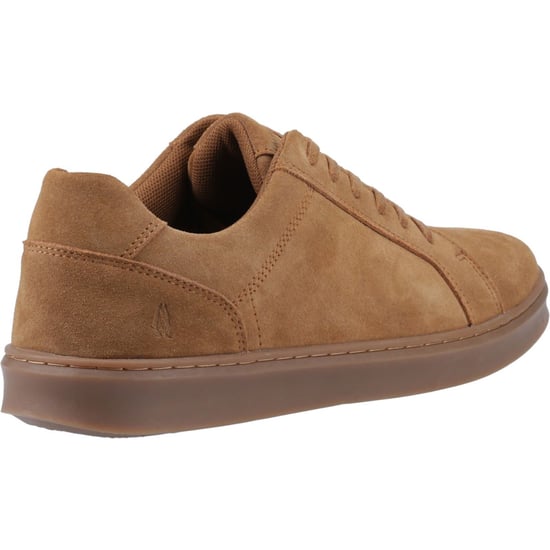 Hush Puppies Madden Heren Suède Tan Sneakers - Image 2