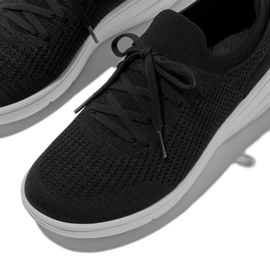Fitflop Super-q Knit Womens Trainers Black - Image 4