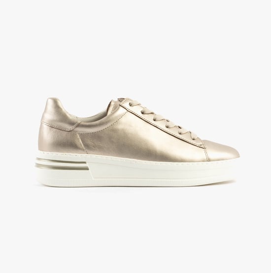 Gabor Keystone Womens Trainers Beige - Image 1