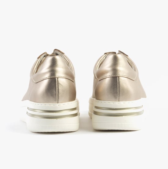Gabor Keystone Womens Trainers Beige - Image 5