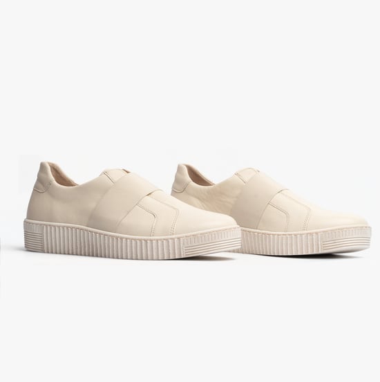 Gabor Willow Womens Trainers Taupe - Image 2
