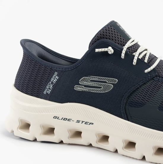 Skechers Glide-step Pro Herrskor Marinblå/grå - Image 6