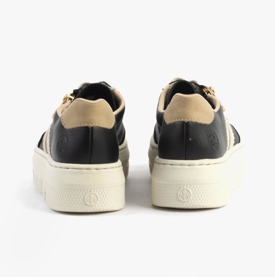 Rieker M1912-00 Womens Trainers Black - Image 5