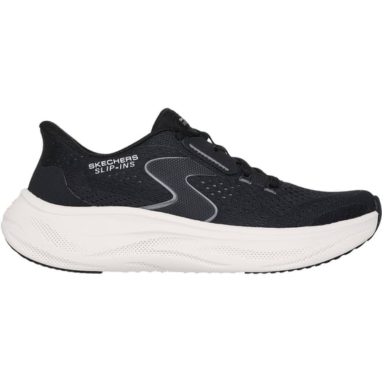 Skechers Skech Cloud Plush Horizon Polyester Dam Black/Vit Sneakers - Image 5