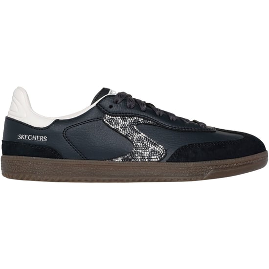Skechers Hotshot Shimmering Spots Women's Black/White Trainers - Image 5