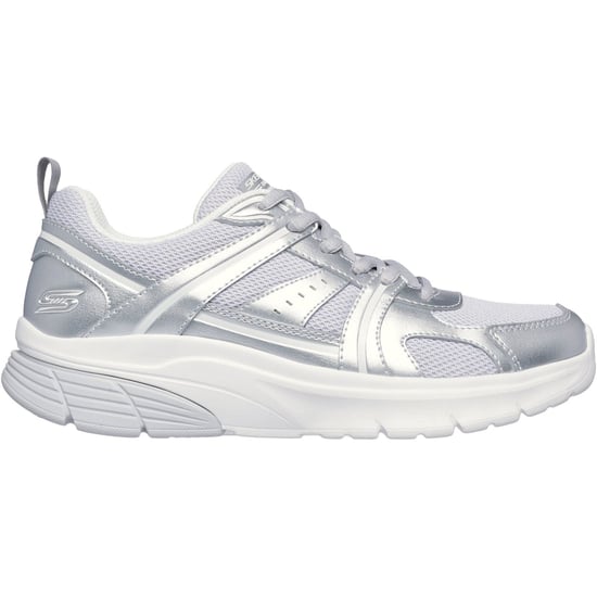 Skechers BOBS Vamos Dames Zilveren Sneakers - Image 2
