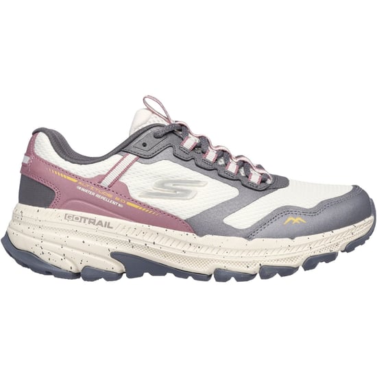 Skechers GO RUN Trail Altitude 2.0 Ravine Leren Damessneakers In Natuurlijke Kleur - Image 2