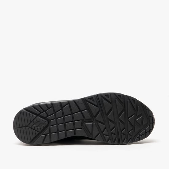Skechers 73690/bbk Uno Stand On Air Womens Trainers Black - Image 3