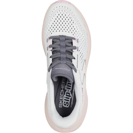 Skechers Skech Cloud Plush Horizon Polyester Dam Vit/Multi Sneakers - Image 3