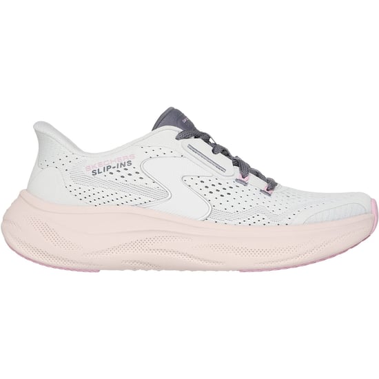 Skechers Skech Cloud Plush Horizon Polyester Dam Vit/Multi Sneakers - Image 5