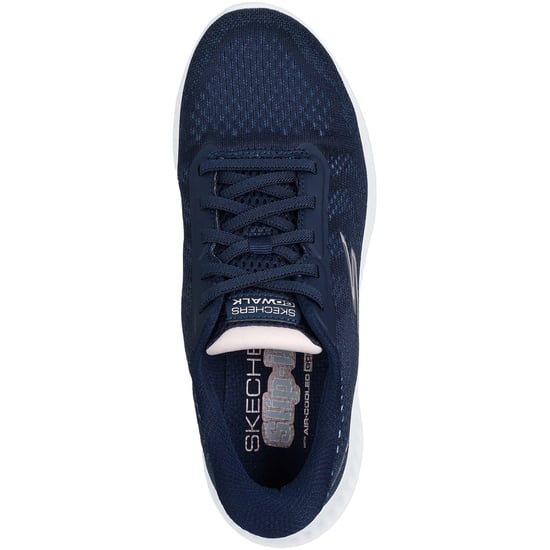 Skechers Go Walk Now Khloe Textile Women's Navy/White Trainers - Image 3