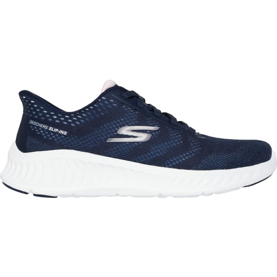 Skechers Go Walk Now Khloe Textile Women's Navy/White Trainers - Image 5