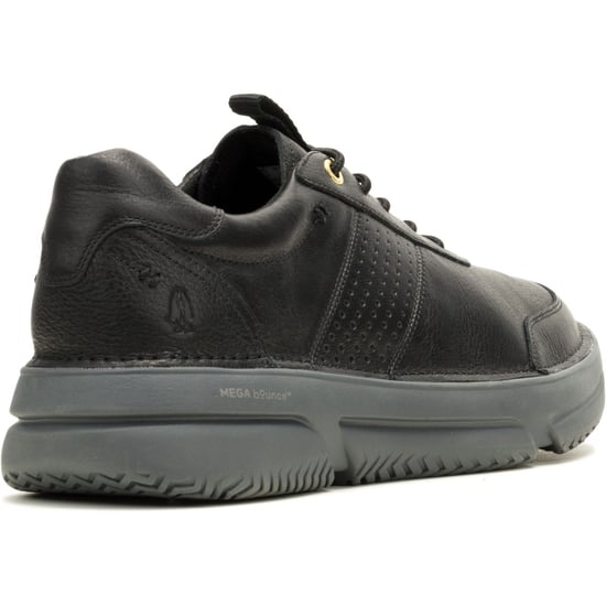 Hush Puppies Baylor Leather Men's Black Trainers - Image 2