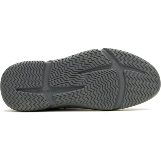 Hush Puppies Baylor Leather Men's Black Trainers - Image 3