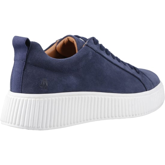 Hush Puppies Harlow Suède Dames Indigo Sneakers - Image 2