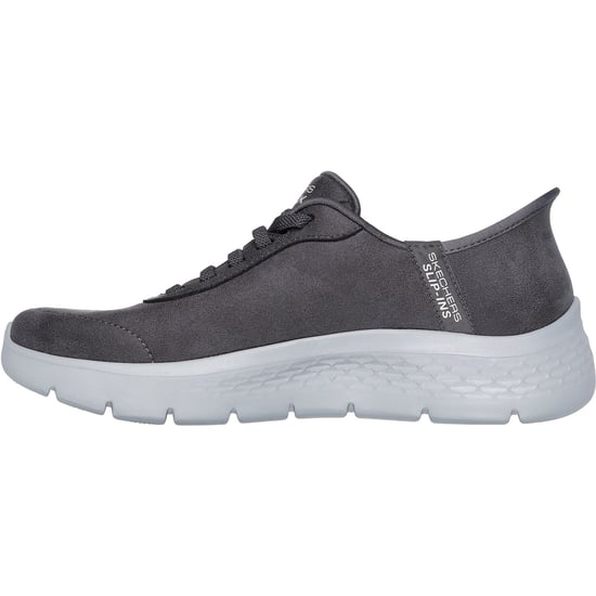 Skechers Go Walk Flex Mali Textil Dam Skor i Kolgrå - Image 4