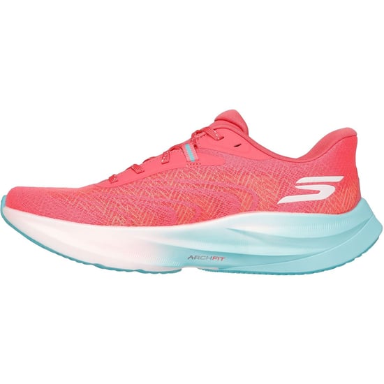 Skechers Performance GO RUN Ride 12 Textil Dam Coral Träningsskor - Image 4