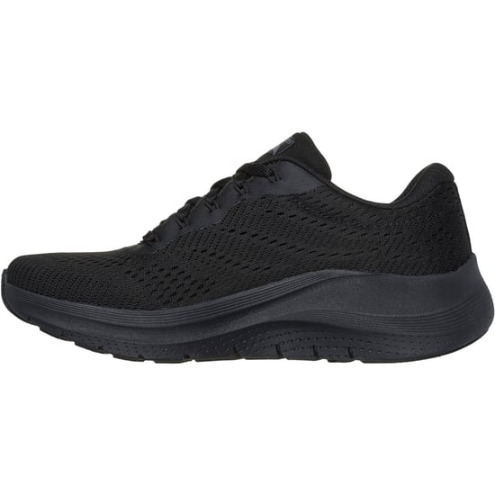 Skechers Arch Fit 2.0 Big League Polyester Dames Zwarte Sneakers - Image 4