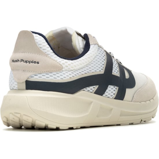 Hush Puppies Seventy8 Retro Runner Mocka Herr Vit Sneakers - Image 2