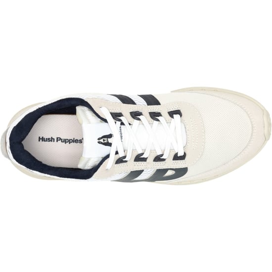 Hush Puppies Seventy8 Retro Runner Mocka Herr Vit Sneakers - Image 4