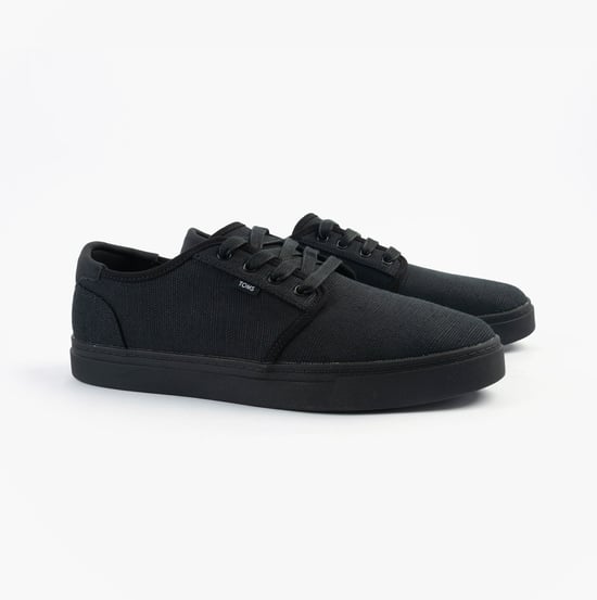 Toms Carlo 2.0 Mens Trainers Black - Image 2
