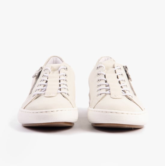 Rieker L7250-80 Womens Trainers White - Image 4