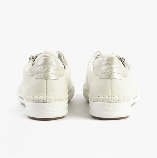 Rieker L7250-80 Womens Trainers White - Image 5