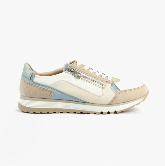 Rieker 49002-80 Womens Trainers White Combination - Image 1