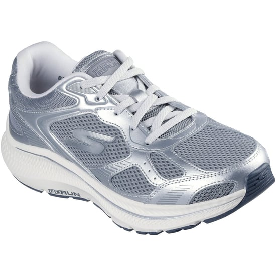 Skechers GO RUN Consistent 2.0 Volt Dames Sneakers Van Leer Grijs/zilver - Image 1