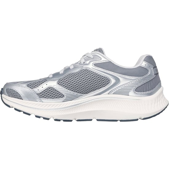 Skechers GO RUN Consistent 2.0 Volt Dames Sneakers Van Leer Grijs/zilver - Image 4
