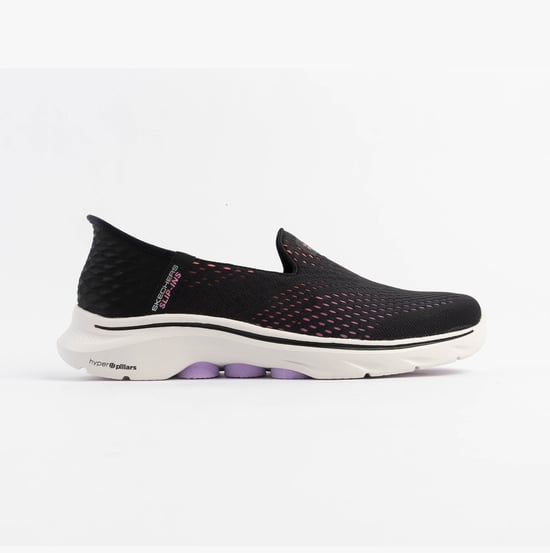 Skechers Go Walk 7 - Katniss Womens Trainers Black/multi - Image 1
