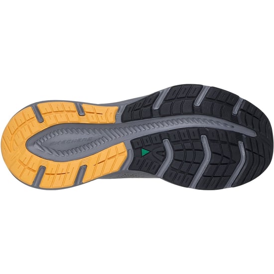 Skechers Edgeride Textiel Herensneakers In Houtskoolgeel - Image 2