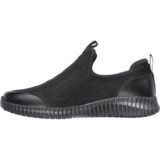 Skechers Workwear Cessnock Textiel Heren Zwarte Sneakers - Image 5