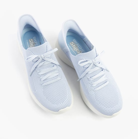 Skechers Ultra Flex 3.0-elevated Motion Womens Trainers Light Blue - Image 2